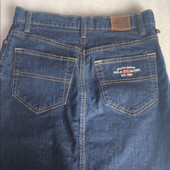 Polo Ralph Lauren Denim Pencil Skirt-size -2 - Picture 12 of 16